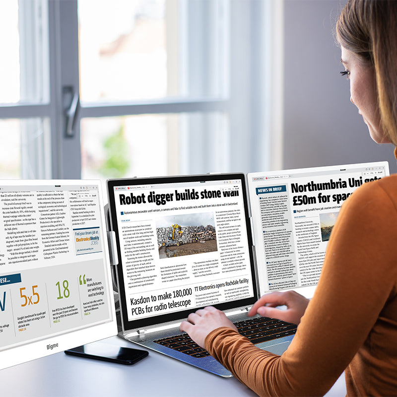 B13-- World's First 13.3" Color ePaper Monitor-Single Screen