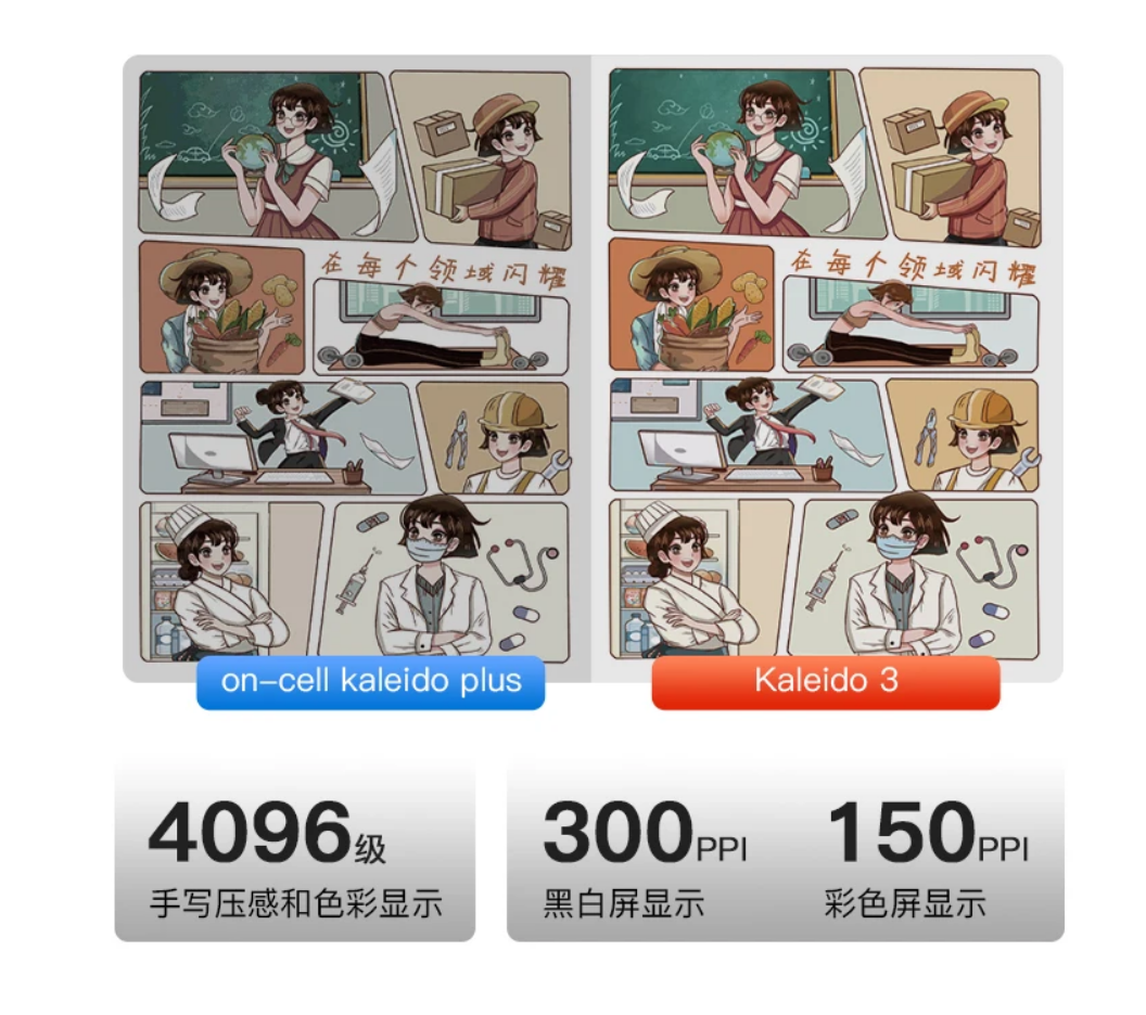 Gouyue V6 Color e-note with Android 11 and Google Play (Bigme)