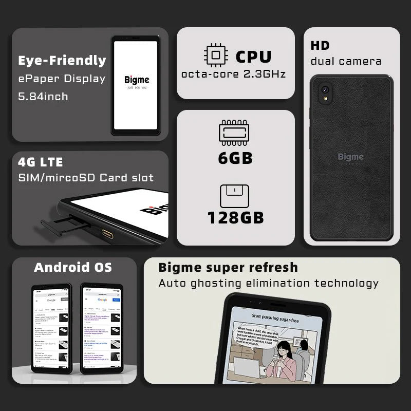 Bigme Hibreak E INK Smartphone