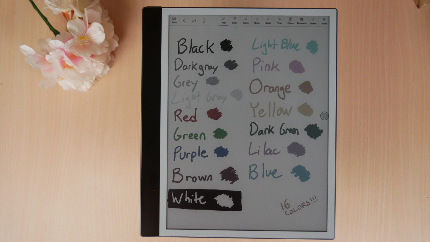 Bigme Carve Color- 10.3 inch E-Note with English