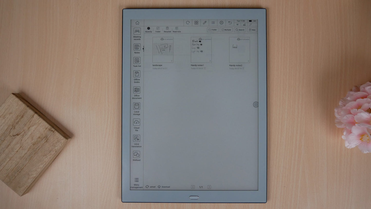 Bigme X6 - 13.3 inch e-note with English