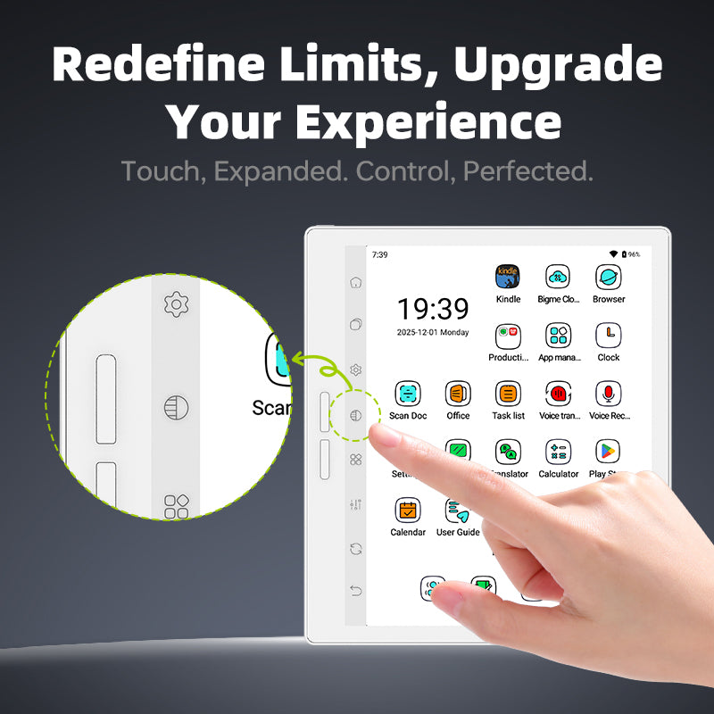 Bigme B751C S--Upgraded 7inch color ereder with Android 14 OS