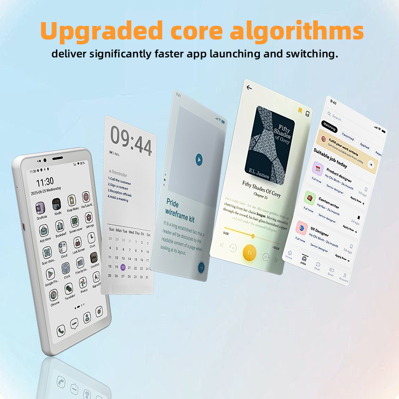 Bigme  4G color ePaper smartphone Hibreak S with Android 14 OS