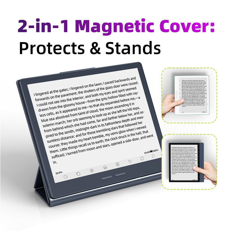 Bigme B7 PRO Black and White epaper reader eink tablet with stylus and case and 4G connection