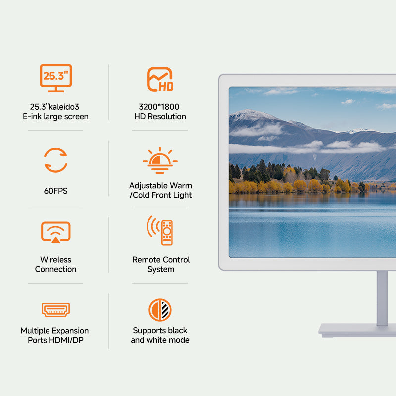 Bigme B251 PRO World's First 60FPS 25.3" Color E Ink Monitor