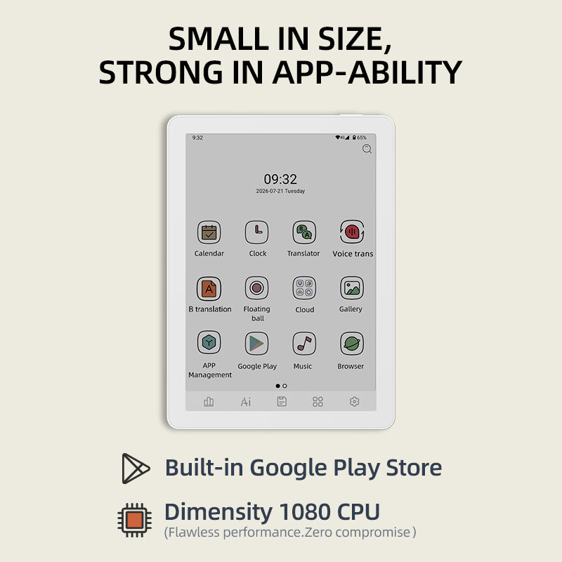 Bigme B6 PRO 6''premium color ebook reader with up to 75FPS