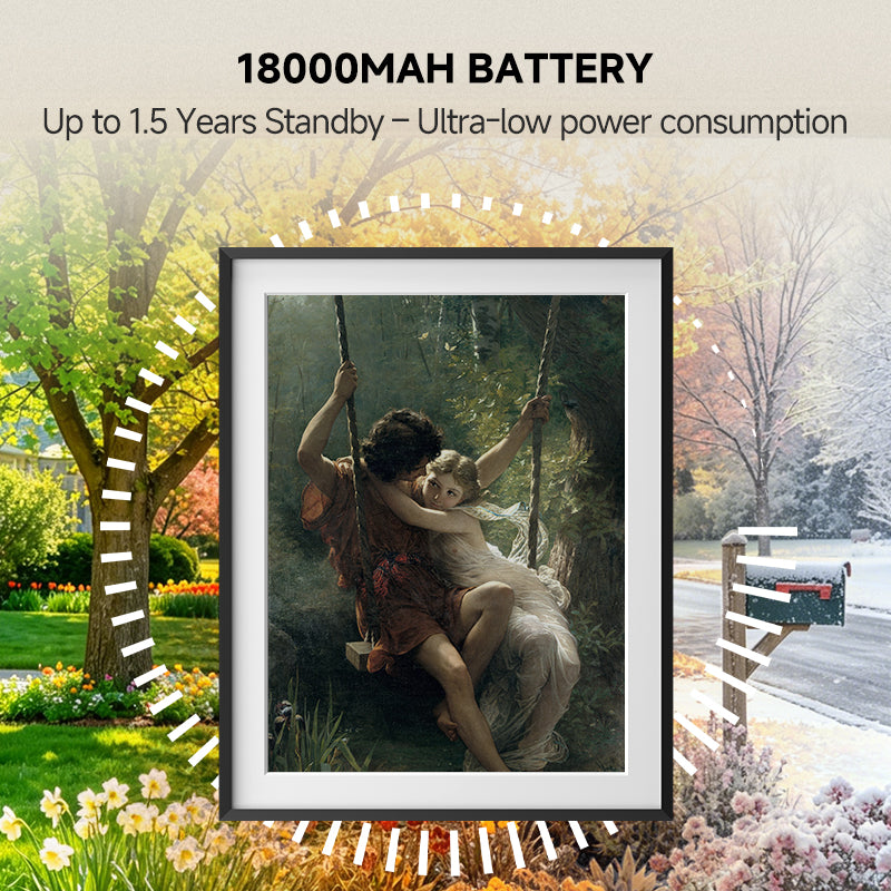 Bigme F13 13.3" Smart ePaper Digital Picture Frame – Spectra 6 Color Display