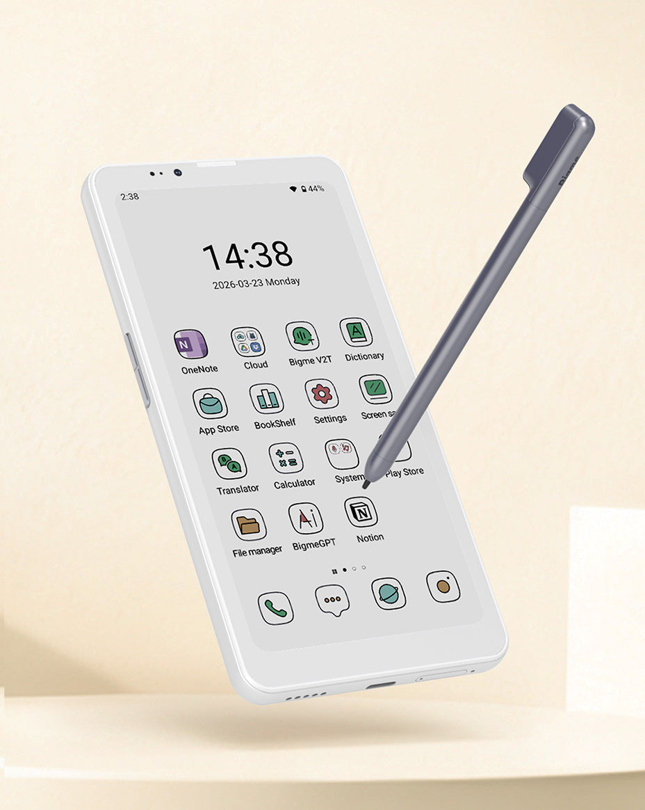 Bigme Hibreak Dual--E Ink + LCD Sub-Screen 5G 80FPS Smartphone with Stylus Support