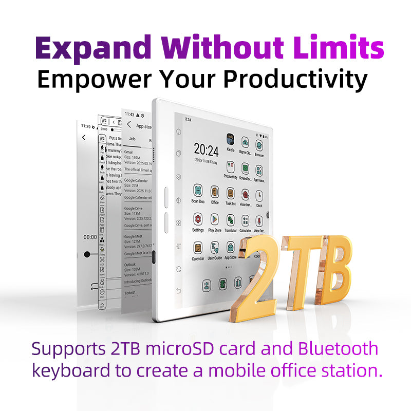 Bigme B7 PRO powerful color epaper Phone-Tablet 8+256GB with Android 14OS and 4G calling