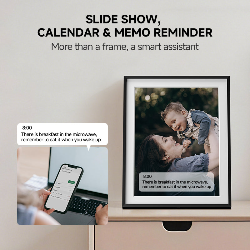 Bigme F13 13.3" Smart ePaper Digital Picture Frame – Spectra 6 Color Display