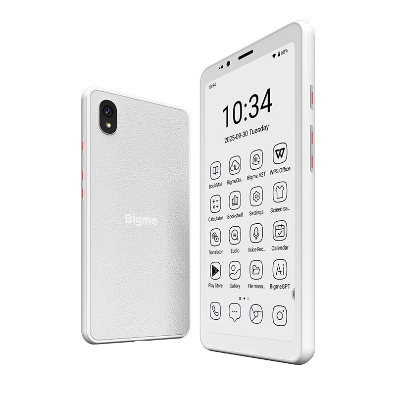 Bigme  4G color ePaper smartphone Hibreak S with Android 14 OS